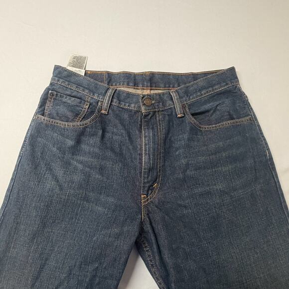 Levi's 550 Jeans Mens 34x34 Blue Relaxed Fit Dark Wash Denim - Picture 6 of 16